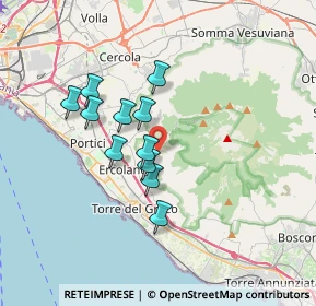 Mappa Via Vesuvio, 80056 Ercolano NA, Italia (2.98909)