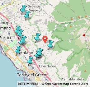 Mappa Via Vesuvio, 80056 Ercolano NA, Italia (2.16615)