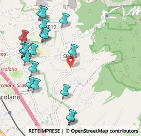 Mappa Via Vesuvio, 80056 Ercolano NA, Italia (1.341)