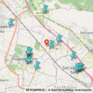 Mappa Via Piano, 80040 Striano NA, Italia (2.82067)