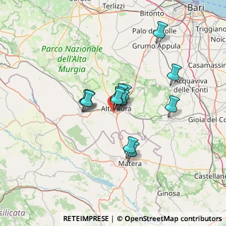 Mappa Via Francesco Stacca, 70022 Altamura BA, Italia (10.57154)
