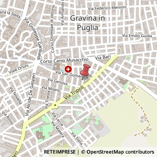 Mappa Via Fiume, 7, 70024 Gravina in Puglia BA, Italia, 70024 Gravina in Puglia, Bari (Puglia)