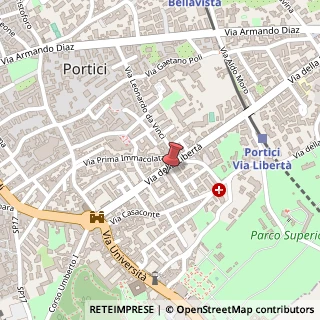 Mappa Via Amerigo Vespucci, 9, 80055 Portici, Napoli (Campania)