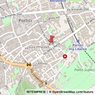 Mappa Viale Leonardo Da Vinci, 21, 80055 Portici, Napoli (Campania)