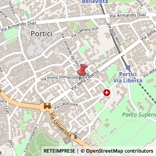 Mappa Via Libertà, 115, 80055 Portici, Napoli (Campania)