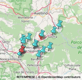 Mappa Via petrara, 83025 Montoro AV, Italia (7.08067)