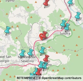 Mappa Via petrara, 83025 Montoro AV, Italia (6.235)