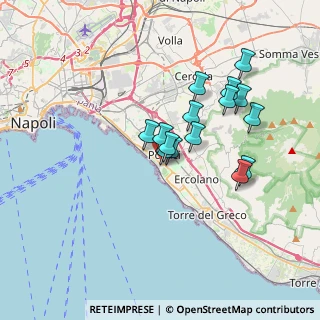 Mappa Via Carlo e Luigi Giordano, 80055 Portici NA, Italia (3.072)