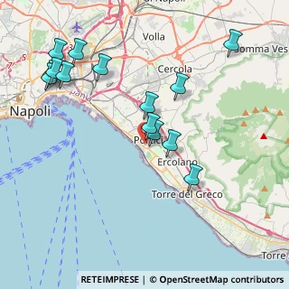 Mappa Via Carlo e Luigi Giordano, 80055 Portici NA, Italia (4.72929)
