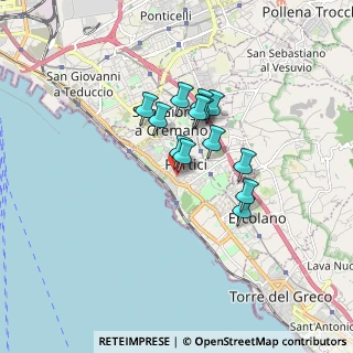 Mappa Via Carlo e Luigi Giordano, 80055 Portici NA, Italia (1.29615)