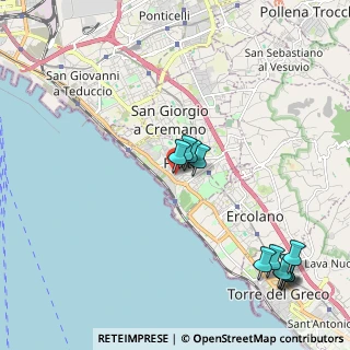 Mappa Via Carlo e Luigi Giordano, 80055 Portici NA, Italia (2.61273)