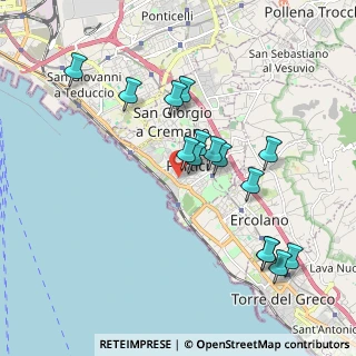 Mappa Via Carlo e Luigi Giordano, 80055 Portici NA, Italia (2.00933)