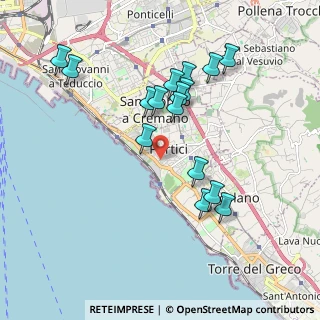 Mappa Via Volta, 80055 Portici NA, Italia (1.9875)