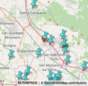 Mappa Via Palma, 80035 Nola NA, Italia (6.0225)