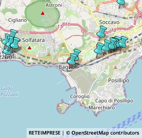 Mappa Via di Niso, 80124 Bagnoli NA, Italia (2.75824)