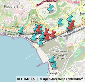 Mappa Via di Niso, 80124 Bagnoli NA, Italia (0.7845)