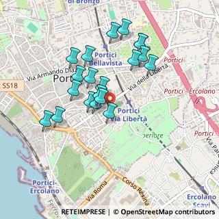 Mappa Traversa della III Traversa Via Libertà, 80055 Portici NA, Italia (0.4445)