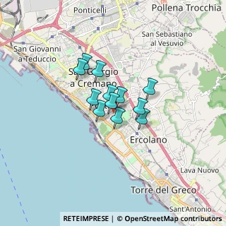 Mappa II Tratto di, 80055 Portici NA, Italia (1.02833)