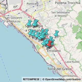 Mappa II Tratto di, 80055 Portici NA, Italia (1.00105)