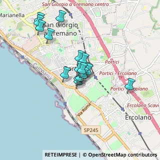 Mappa Via Palizzi, 80055 Portici NA, Italia (0.74235)