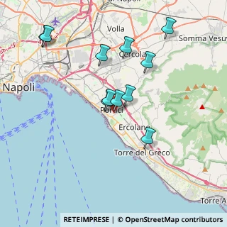 Mappa Via Palizzi, 80055 Portici NA, Italia (3.81455)