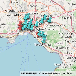 Mappa Via Palizzi, 80055 Portici NA, Italia (6.657)