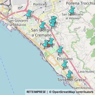 Mappa Via Palizzi, 80055 Portici NA, Italia (2.11545)