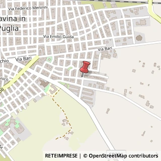 Mappa Via Palermo, 101, 70024 Gravina in Puglia BA, Italia, 70024 Gravina in Puglia, Bari (Puglia)