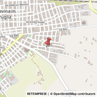 Mappa Via Palermo, 84, 70024 Gravina in Puglia, Bari (Puglia)