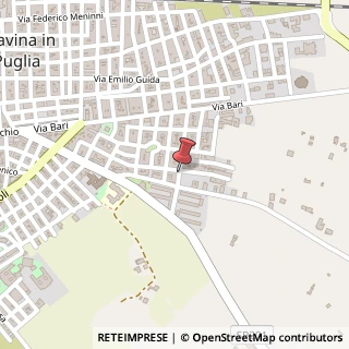 Mappa Via San Giuseppe,  67, 70024 Gravina in Puglia, Bari (Puglia)