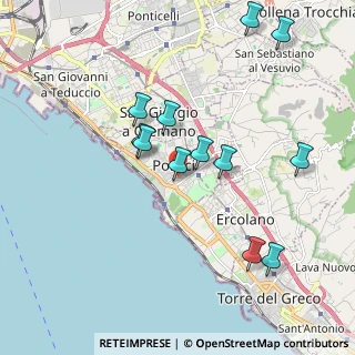 Mappa Via Libertà II' Traversa Sx, 80055 Portici NA, Italia (2.06667)