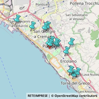Mappa Via I Immacolata, 80055 Portici NA, Italia (1.88933)