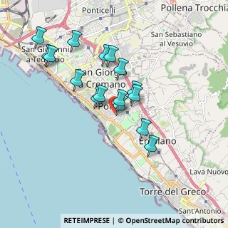 Mappa Via I Immacolata, 80055 Portici NA, Italia (1.74938)