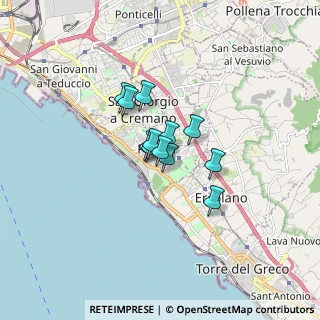 Mappa Via Libertà II' Traversa Sx, 80055 Portici NA, Italia (0.96917)