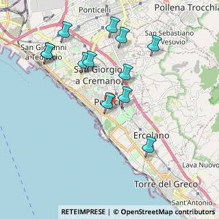 Mappa Via Libertà II' Traversa Sx, 80055 Portici NA, Italia (2.2325)