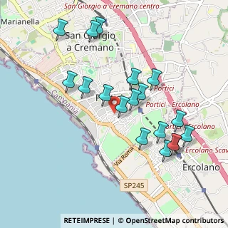 Mappa Via Libertà II' Traversa Sx, 80055 Portici NA, Italia (1.02778)