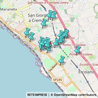 Mappa Via I Immacolata, 80055 Portici NA, Italia (0.704)