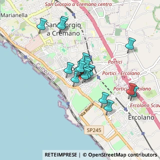 Mappa Via I Immacolata, 80055 Portici NA, Italia (0.77222)