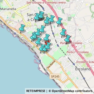 Mappa Via I Immacolata, 80055 Portici NA, Italia (0.872)