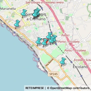 Mappa Via Libertà II' Traversa Sx, 80055 Portici NA, Italia (1.02167)