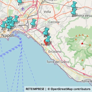 Mappa Via I Immacolata, 80055 Portici NA, Italia (6.71214)