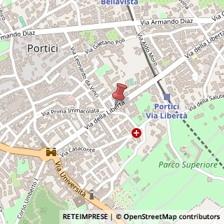 Mappa Via Libertà,  154, 80055 Portici, Napoli (Campania)