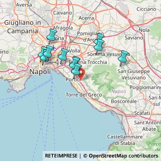 Mappa Via III Bosco Catena, 80055 Portici NA, Italia (6.97)