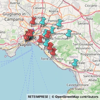 Mappa Via III Bosco Catena, 80055 Portici NA, Italia (7.11474)