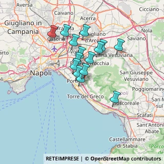 Mappa Via III Bosco Catena, 80055 Portici NA, Italia (5.89133)