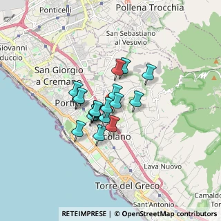 Mappa Via III Bosco Catena, 80055 Portici NA, Italia (1.12111)