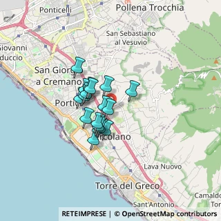 Mappa Via III Bosco Catena, 80055 Portici NA, Italia (1.17882)