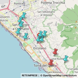 Mappa Via III Bosco Catena, 80055 Portici NA, Italia (2.0425)