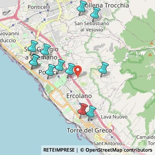 Mappa Via III Bosco Catena, 80055 Portici NA, Italia (2.34917)