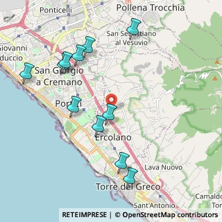Mappa Via III Bosco Catena, 80055 Portici NA, Italia (2.40364)